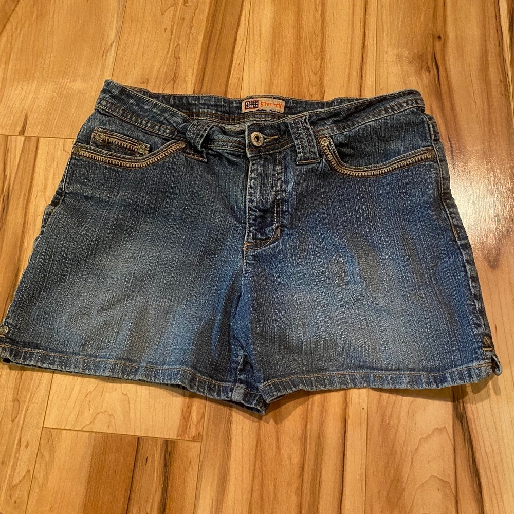 Faded Glory Jean Shorts—Size 6